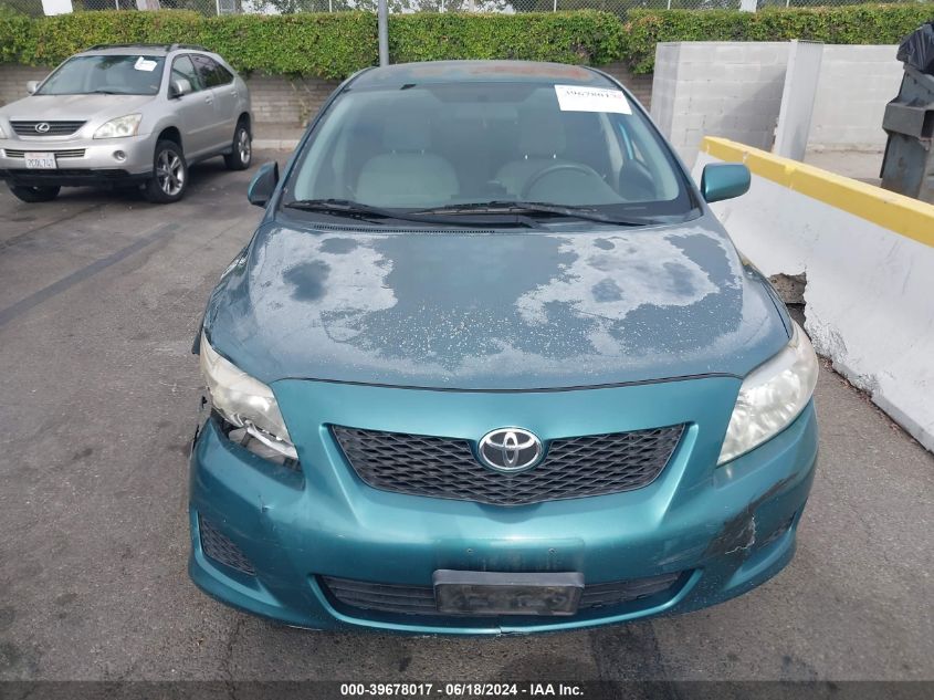 2009 Toyota Corolla Le VIN: 1NXBU40E69Z009383 Lot: 39678017