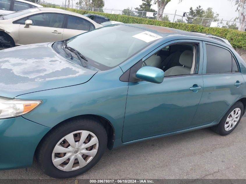 2009 Toyota Corolla Le VIN: 1NXBU40E69Z009383 Lot: 39678017