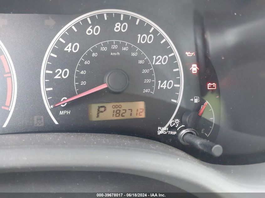 2009 Toyota Corolla Le VIN: 1NXBU40E69Z009383 Lot: 39678017