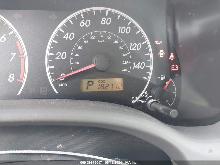 2009 Toyota Corolla Le VIN: 1NXBU40E69Z009383 Lot: 39678017