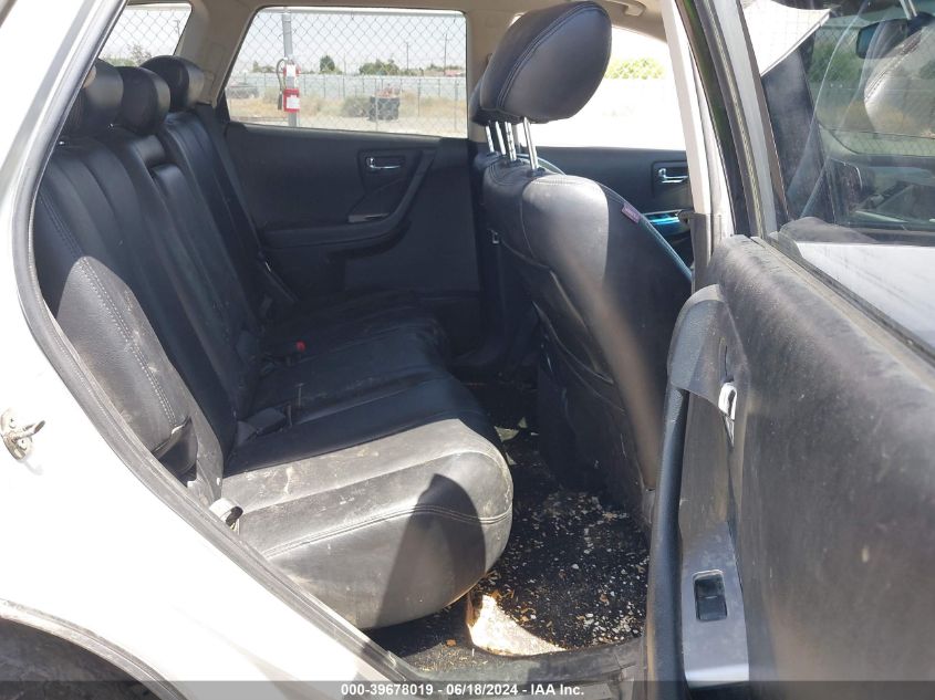 2006 Nissan Murano Se VIN: JN8AZ08W86W541097 Lot: 39678019