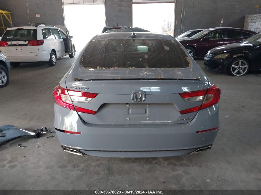 2022 Honda Accord Sport VIN: 1HGCV1F30NA068324 Lot: 39678023
