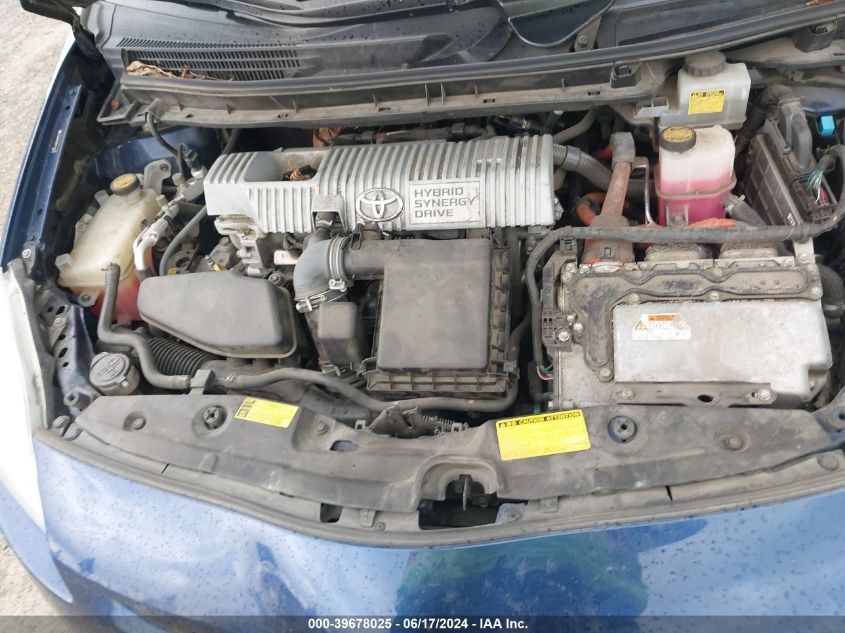 2010 Toyota Prius Ii VIN: JTDKN3DU3A5118573 Lot: 39678025