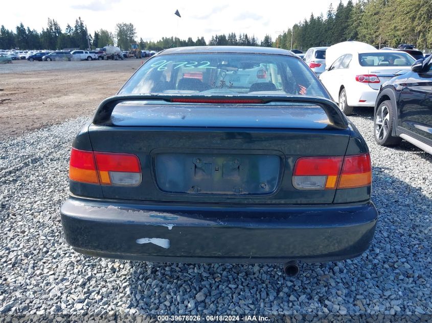 1998 Honda Civic Ex VIN: 1HGEJ8247WL051537 Lot: 39678026