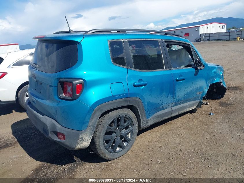 2022 Jeep Renegade Altitude 4X4 VIN: ZACNJDE15NPN53348 Lot: 39678031