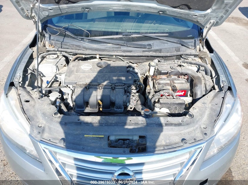 2014 Nissan Sentra S/Sv/Sr/Sl VIN: 3N1AB7AP8EY286862 Lot: 39678033