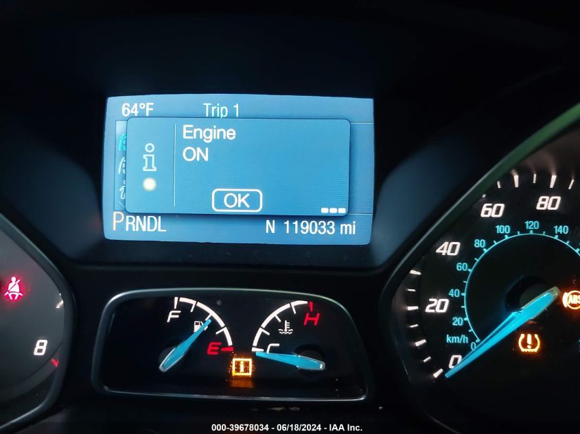 2014 Ford Focus Se VIN: 1FADP3K26EL461910 Lot: 39678034