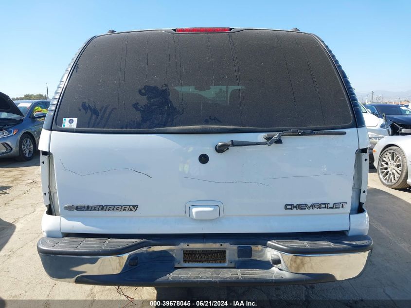 2005 Chevrolet Suburban 1500 Lt VIN: 3GNEC16Z25G203992 Lot: 39678045