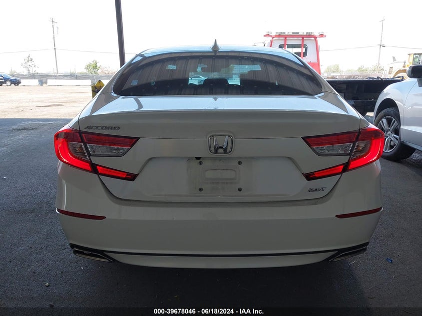 VIN 1HGCV2F62JA016736 2018 HONDA ACCORD EX-L 2.0T