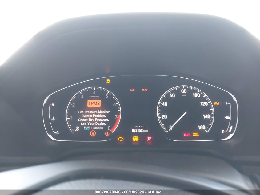 VIN 1HGCV2F62JA016736 2018 HONDA ACCORD EX-L 2.0T