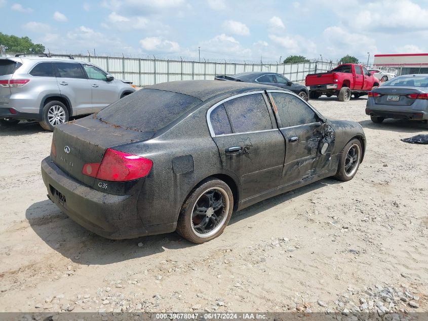 JNKCV51E45M207849 | 2005 INFINITI G35