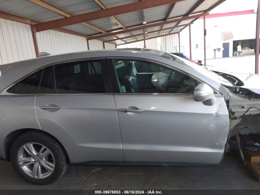 2015 Acura Rdx VIN: 5J8TB4H50FL028596 Lot: 39678053