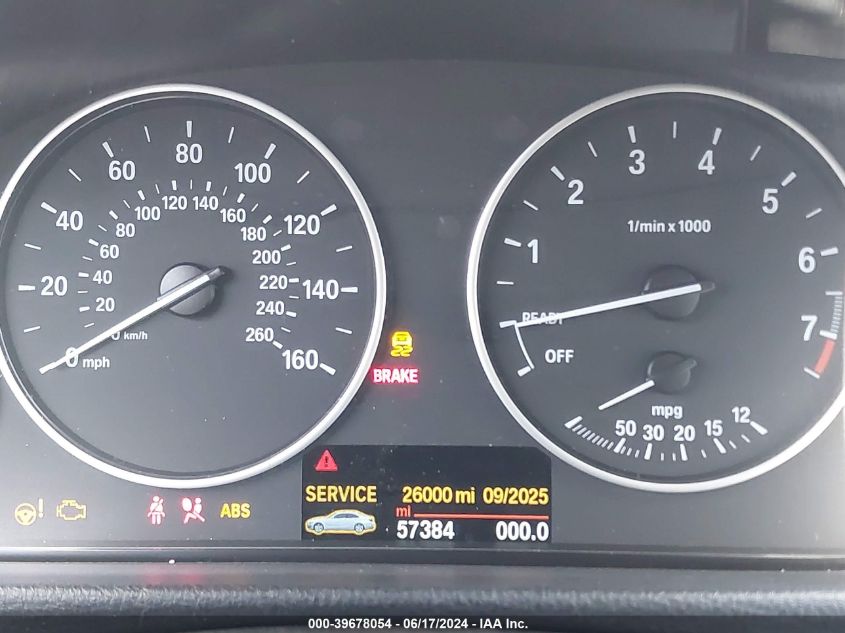 2015 BMW 328I VIN: WBA3C1C50FK123437 Lot: 39678054