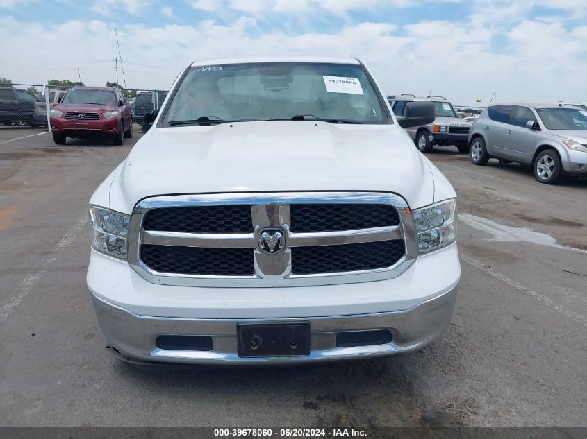 2019 Ram 1500 Classic Tradesman Quad Cab 4X2 6'4 Box VIN: 1C6RR6FG3KS627827 Lot: 39678060