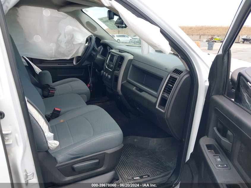 2019 RAM 1500 CLASSIC TRADESMAN QUAD CAB 4X2 6'4 BOX VIN: 1C6RR6FG3KS627827