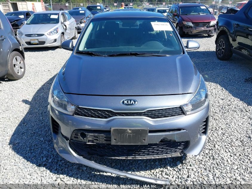 2020 Kia Rio S VIN: 3KPA24AD4LE337452 Lot: 39678076