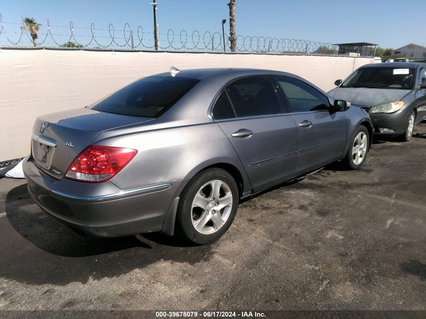2006 Acura Rl 3.5 VIN: JH4KB16576C011658 Lot: 39678079