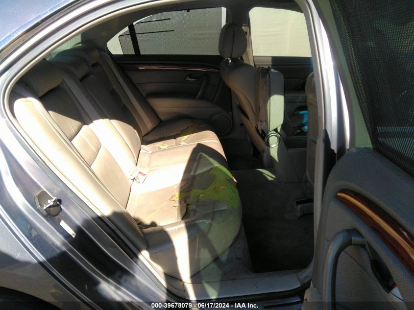 2006 Acura Rl 3.5 VIN: JH4KB16576C011658 Lot: 39678079