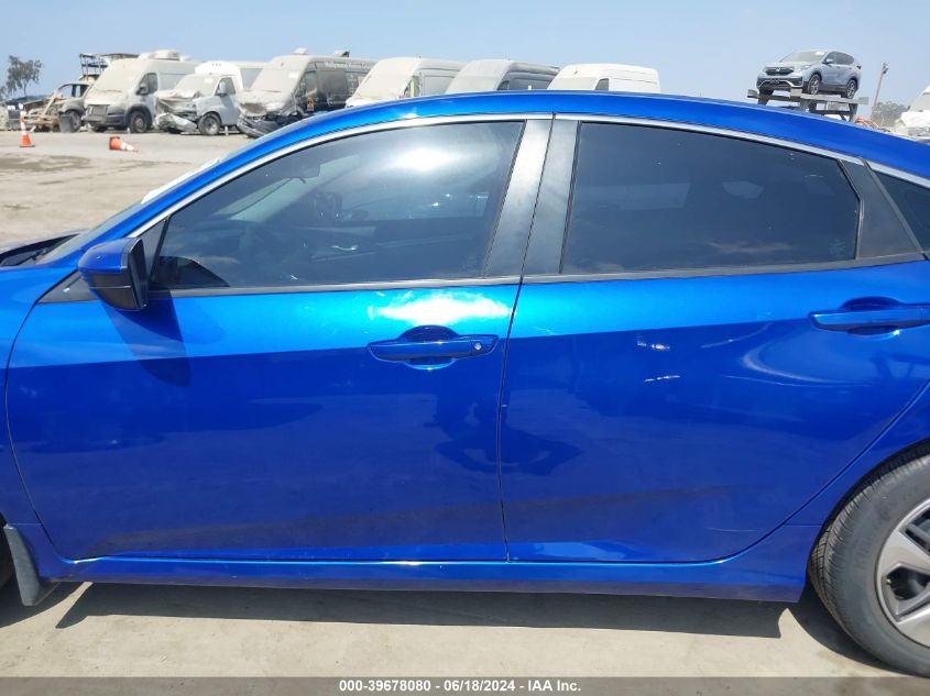 2019 Honda Civic Lx VIN: 2HGFC2F63KH506835 Lot: 39678080