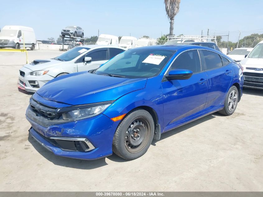 2019 Honda Civic Lx VIN: 2HGFC2F63KH506835 Lot: 39678080