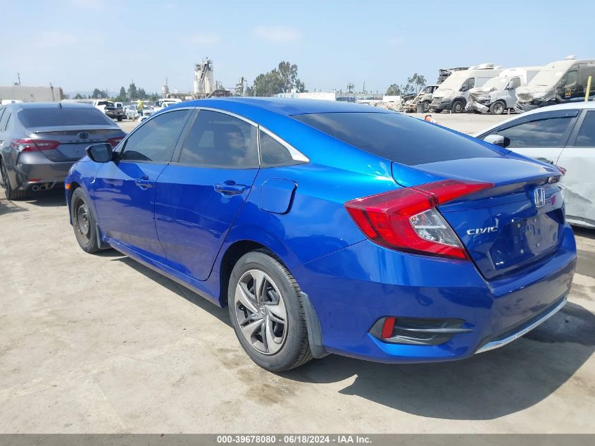 2019 Honda Civic Lx VIN: 2HGFC2F63KH506835 Lot: 39678080