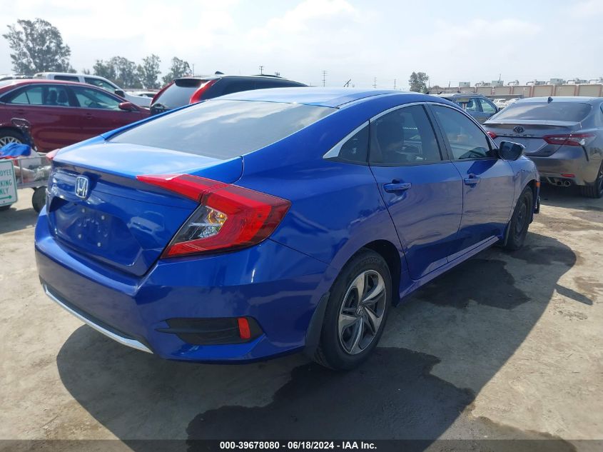 2019 Honda Civic Lx VIN: 2HGFC2F63KH506835 Lot: 39678080