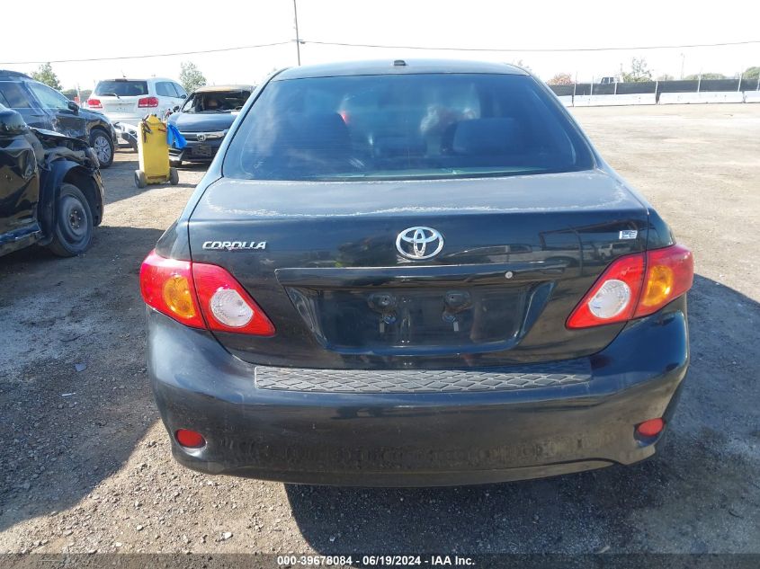 2009 Toyota Corolla Le VIN: JTDBL40E79J017596 Lot: 39678084