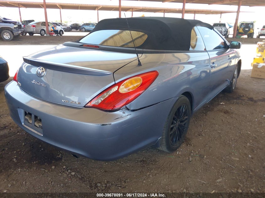 2006 Toyota Camry Solara Sle VIN: 4T1FA38P16U093876 Lot: 39678091