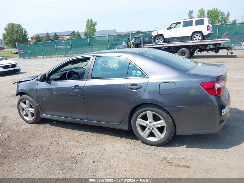 2013 Toyota Camry Se VIN: 4T1BF1FK6DU298554 Lot: 39678092