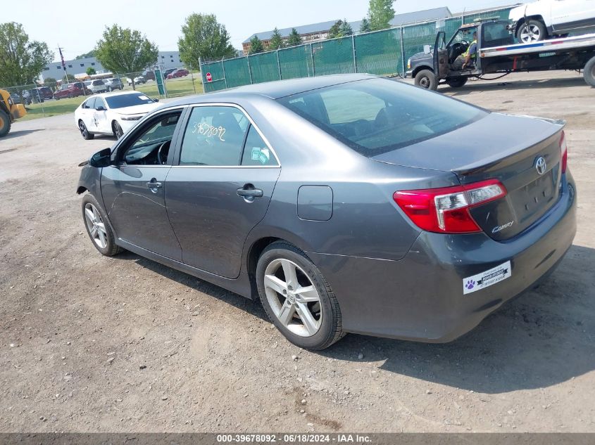 2013 Toyota Camry Se VIN: 4T1BF1FK6DU298554 Lot: 39678092