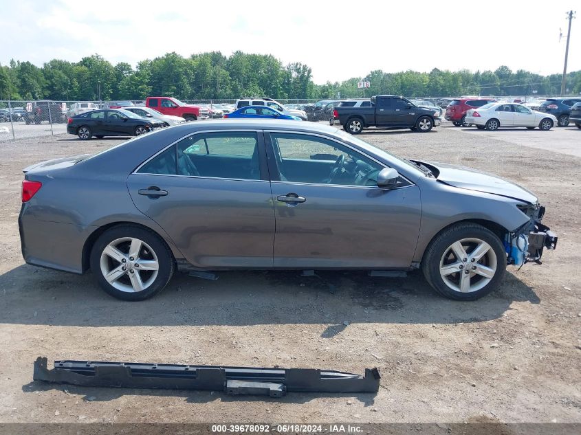 2013 Toyota Camry Se VIN: 4T1BF1FK6DU298554 Lot: 39678092