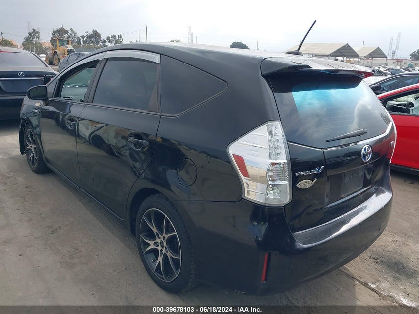 2012 Toyota Prius V Five VIN: JTDZN3EU0C3025196 Lot: 39678103