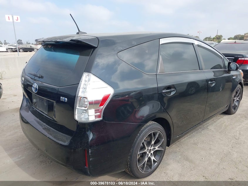 2012 Toyota Prius V Five VIN: JTDZN3EU0C3025196 Lot: 39678103