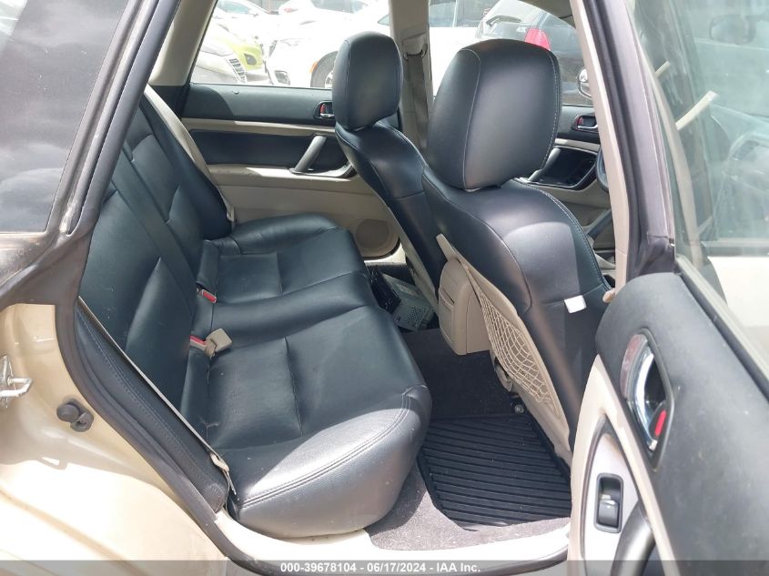 2009 Subaru Outback 2.5I VIN: 4S4BP60C496318100 Lot: 39678104