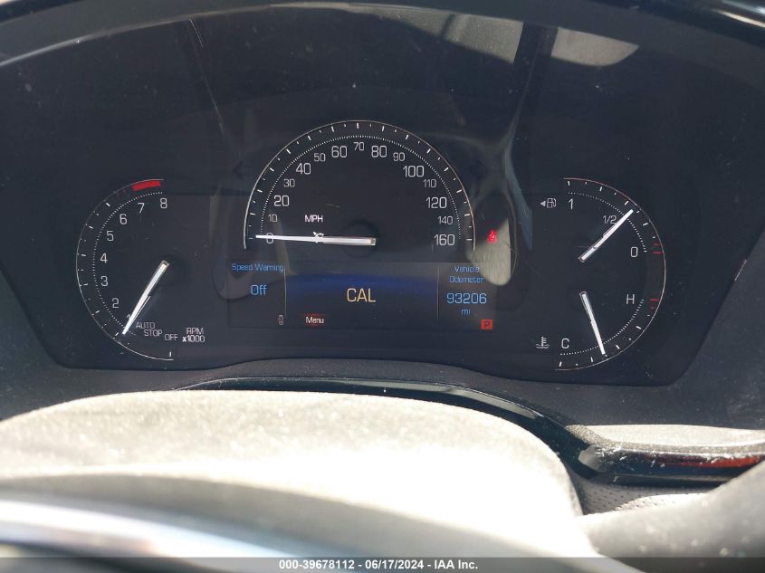 2017 Cadillac Xt5 Luxury VIN: 1GYKNBRSXHZ107245 Lot: 39678112