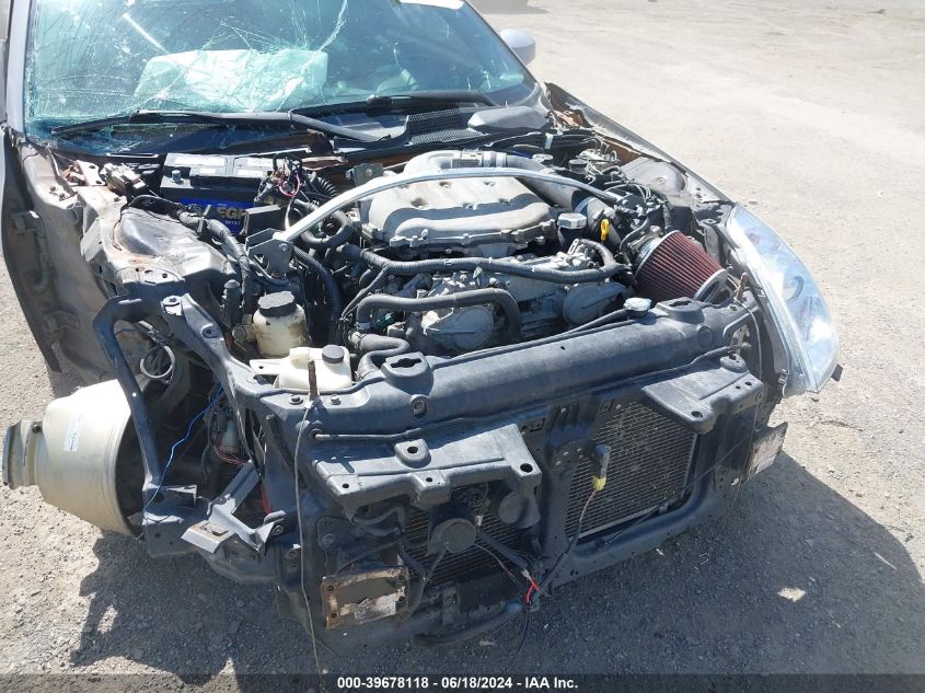 2003 Nissan 350Z Enthusiast VIN: JN1AZ34E83T015997 Lot: 39678118