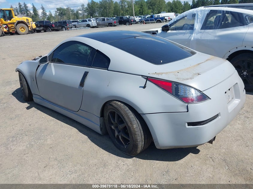 2003 Nissan 350Z Enthusiast VIN: JN1AZ34E83T015997 Lot: 39678118