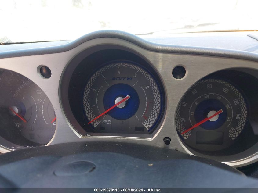 2003 Nissan 350Z Enthusiast VIN: JN1AZ34E83T015997 Lot: 39678118