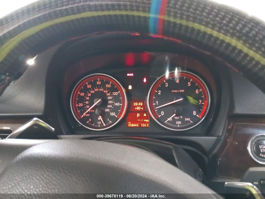 2011 BMW 335I VIN: WBADX7C50BE581807 Lot: 39678119