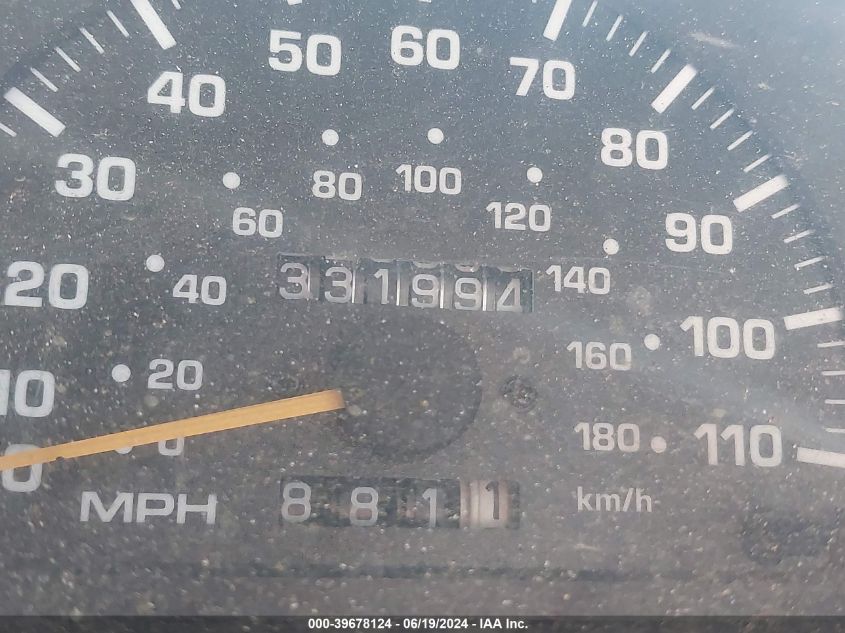 1996 Toyota 4Runner Sr5 VIN: JT3HN86R1T0019562 Lot: 39678124