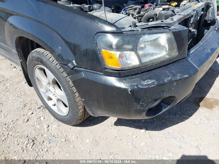 2003 Subaru Forester Xs VIN: JF1SG65603H742690 Lot: 39678126