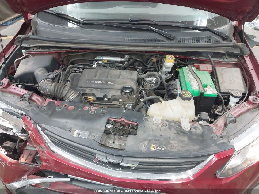 2019 Chevrolet Sonic Lt Auto VIN: 1G1JD5SBXK4113639 Lot: 39678130