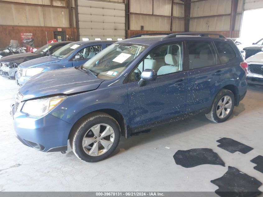 2016 Subaru Forester 2.5I Premium VIN: JF2SJAGC4GH513972 Lot: 39678131