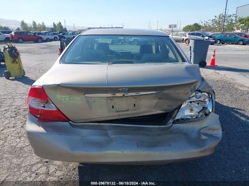 2003 Toyota Camry Le V6 VIN: 4T1BF30K03U558658 Lot: 39678132