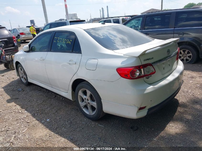 2011 Toyota Corolla S VIN: 2T1BU4EEXBC714218 Lot: 39678134