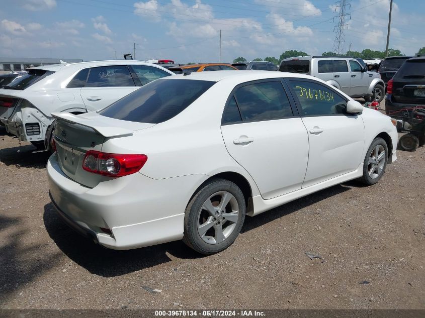 2011 Toyota Corolla S VIN: 2T1BU4EEXBC714218 Lot: 39678134