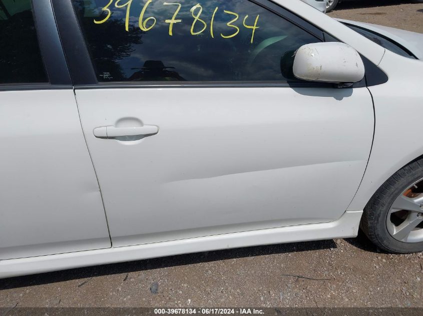 2011 Toyota Corolla S VIN: 2T1BU4EEXBC714218 Lot: 39678134