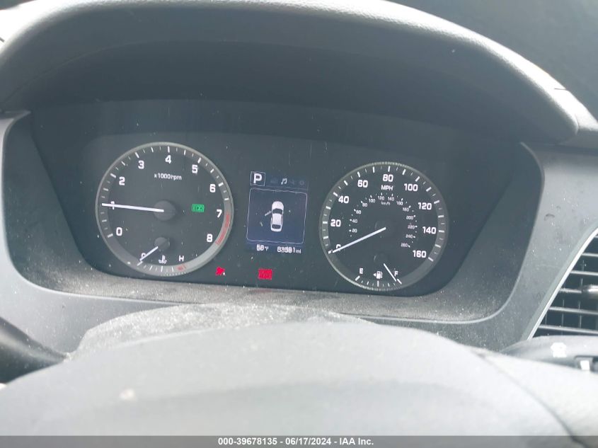 2016 Hyundai Sonata Se VIN: 5NPE24AF0GH332818 Lot: 39678135