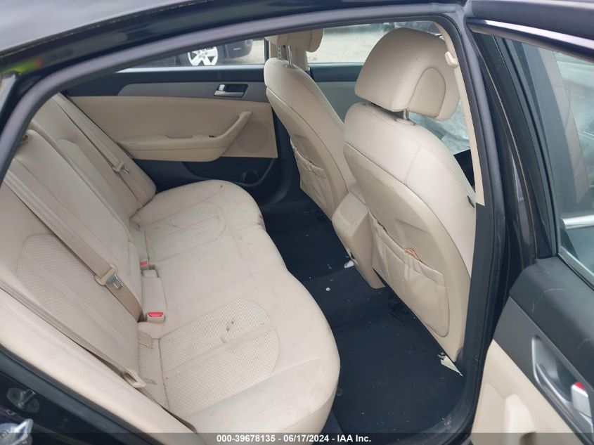 2016 Hyundai Sonata Se VIN: 5NPE24AF0GH332818 Lot: 39678135