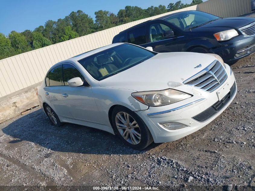 2012 Hyundai Genesis 3.8 VIN: KMHGC4DD9CU170957 Lot: 39678138